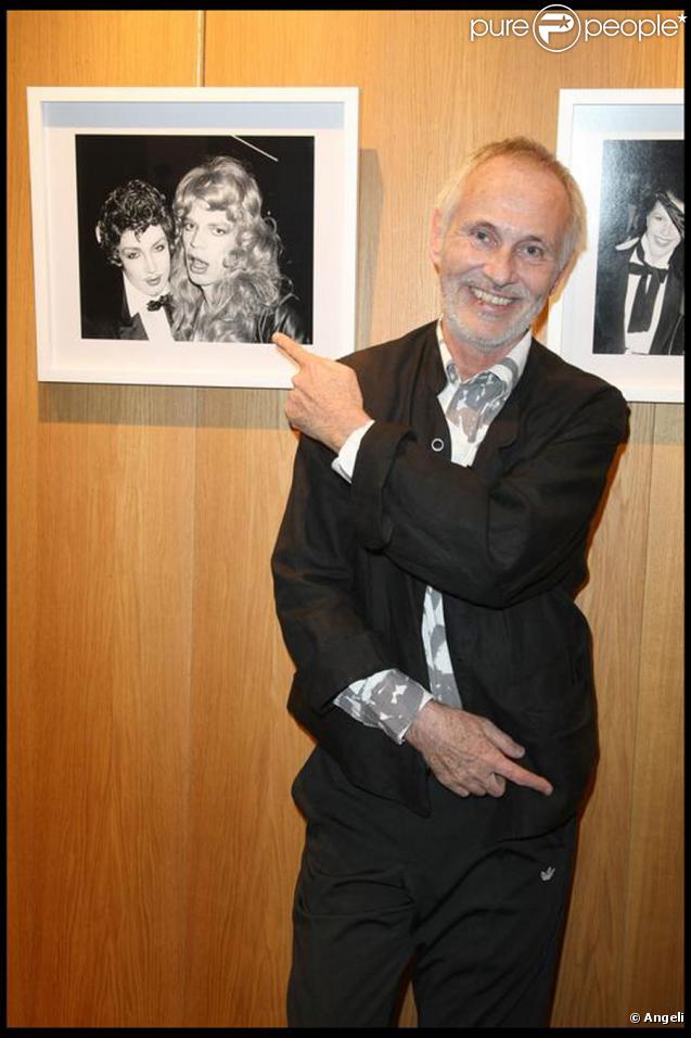 Philippe Morillon lors du vernissage et de la signature de son livre, 