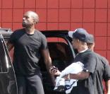 Kanye West et ses amis dans Los Angeles le 15 septembre 2009