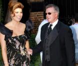 Alan Thicke, bien accompagné par sa femme Tanya Callau, se rend au mariage de Khloe Kardashian et du joueur de basket Lamar Odom. 27/09/09