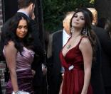 Brittny Gastineau et Lala Vasquez au mariage de Khloe Kardashian et du joueur de basket Lamar Odom. 27/09/09