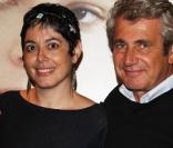 Michel Boujenah et la scénariste Valérie Zenatti le 29 septembre à Paris pour l'avant-première du film  Ultimatum .