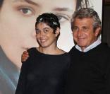 Michel Boujenah, le réalisateur Alain Tasma et la scénariste Valérie Zenatti le 29 septembre à Paris pour l'avant-première du film  Ultimatum .