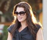Brooke Shields, le 30 septembre à la sortie de son club de gym à Brentwood.