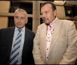 Jean-Christophe Baguet (député-maire de Boulogne) et Heni-Jean Servat à l'exposition 