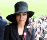 Yasmine Elmasri au Qatar Prix de l'Arc de triomphe, le 4 octobre 2009.