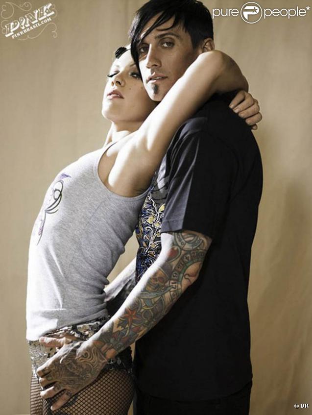 Pink et son mari Carey Hart posent pour la marque Hart et Hutington, créée par Carey