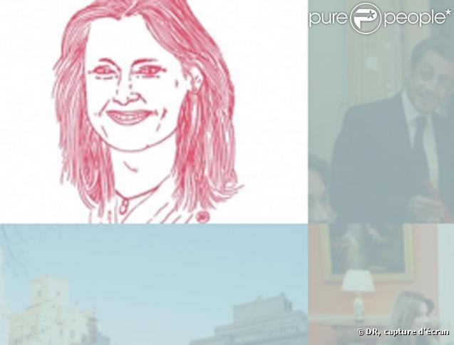 Capture d'écran du portrait de Sarah Bown sur carlabrunisarkozy.org