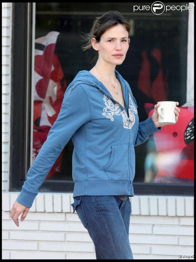 Jennifer Garner à Boston (11 octobre 2009)