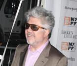 Pedro Almodovar lors de la cérémonie de clôture du festival du film international de New York le 11 octobre 2009