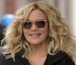 Kim Cattral arrive sur le tournage de Sex and The City 2 à New-York le 12 octobre 2009