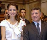 Le roi Abdullah II et son épouse Rania de Jordanie
