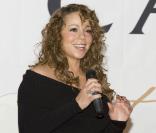 Mariah Carey à Séoul en Corée, lors d'une conférence de presse pour la promo de son nouvel album,  Memoirs of an Imperfect Angel .