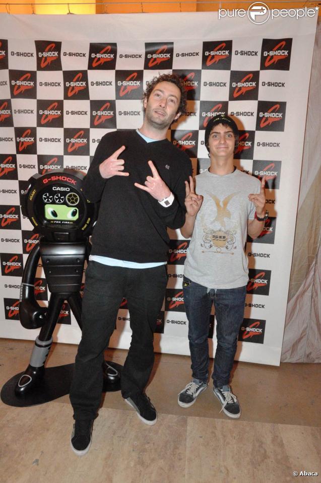 Vincent Desagnat, à l'occasion de la Casio Party pour les 25 ans de leur modèle-phare - la G-Shock -, au Musée de l'Homme, à Paris, le 13 octobre 2009 !