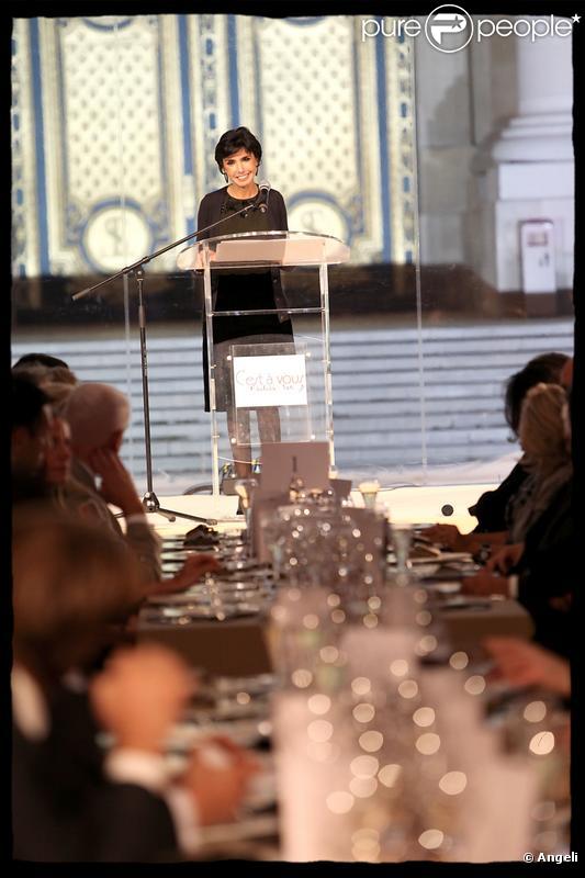 Rachida Dati préside le dîner organisé par 