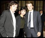 Jean-Michel Jarre, Rachida Dati et François Baroin au dîner organisé par 