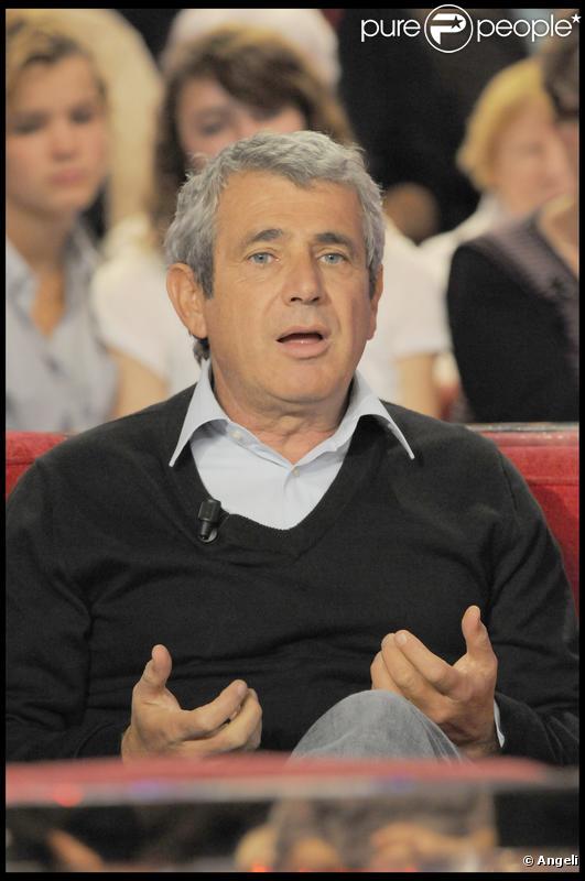 Michel Boujenah à l'enregistrement de l'émission 