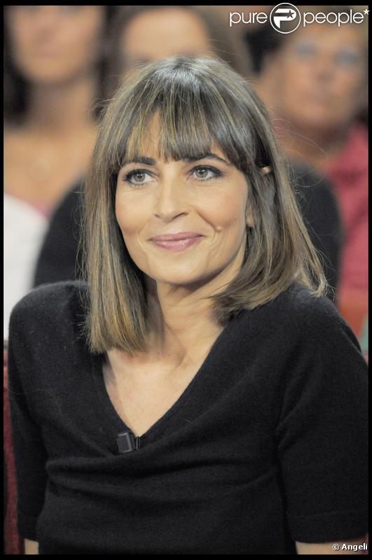Emmanuelle Bach à l'enregistrement de l'émission 