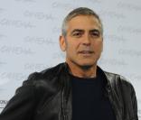 George Clooney lors du 4e Festival du film international de Rome le 17 octobre 2009 pour la présentation de Up in the Air : le traditionnel photocall 