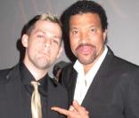 Joel Madden et Lionel Richie aux Noble Awards le 18 octobre 2009.