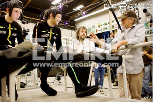 le tournage de Tintin