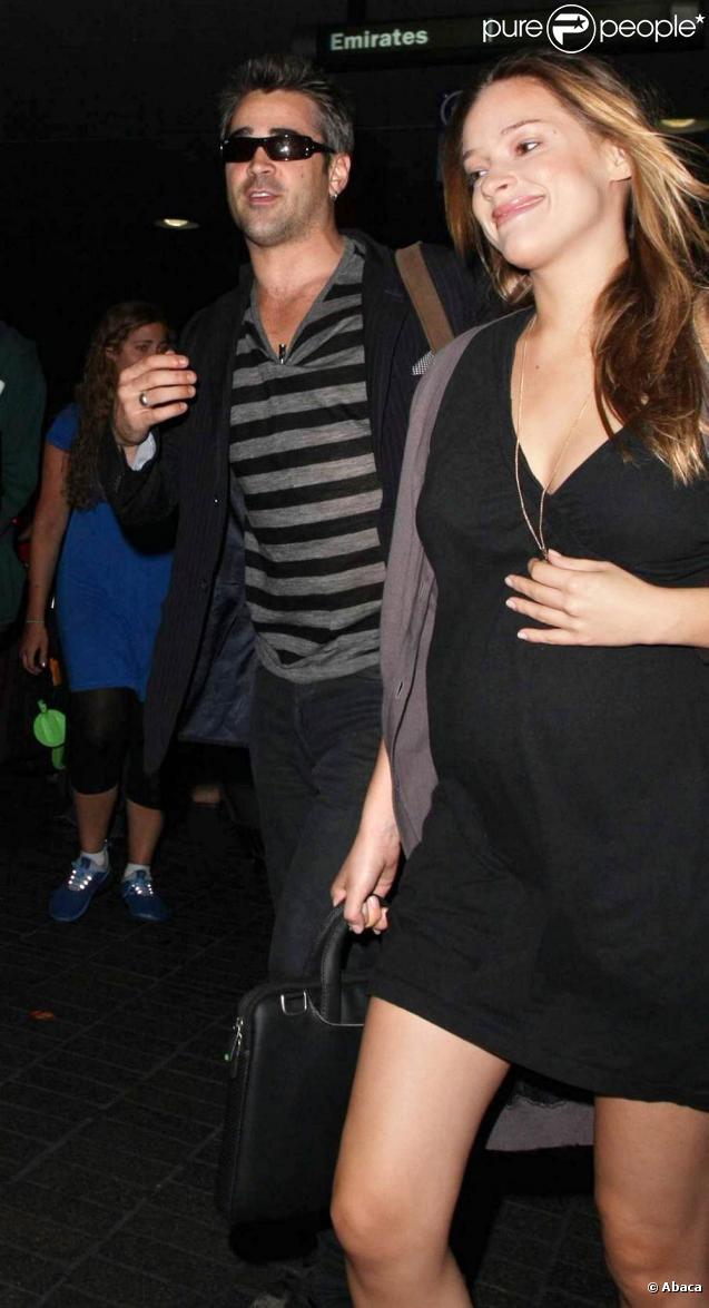 Colin Farrell et sa compagne Alicja Bachleda-Curus