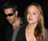 Colin Farrell et sa compagne Alicja Bachleda-Curus