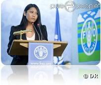 Anggun, officiellement nommée ambassadrice de bonne volonté pour le fonds de l'alimentation et de l'agriculture et des Nations-Unies le 16 octobre 2009