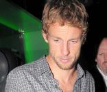 Jenson Button à la sortie du Jalouse club, le 21 octobre 2009 à Londres !