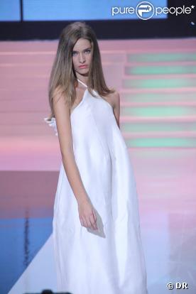 Manon Pieto, la nouvelle recrue française de l'agence Elite, arrivée 3e ex aequo au concours Elite Model Look 2009, le 18/10/09 en Chine.