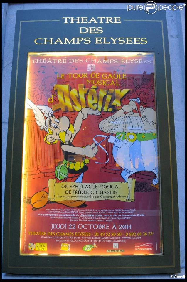Le Tour de Gaule musical d'Astérix, le 22 octobre à Paris !