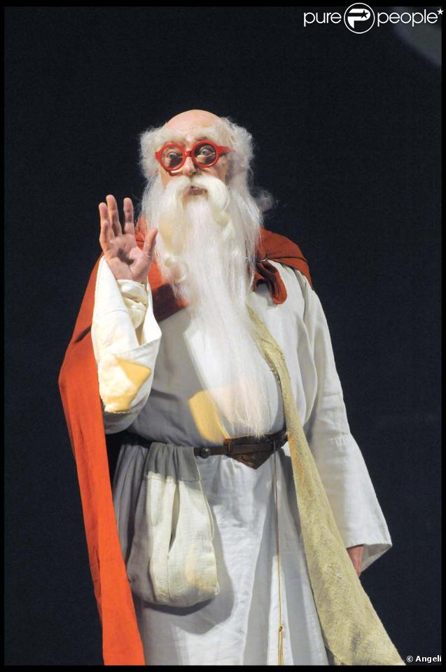 Jean-Pierre Coffe à la représentation du Tour de Gaule musical d'Astérix, le 22 octobre à Paris !