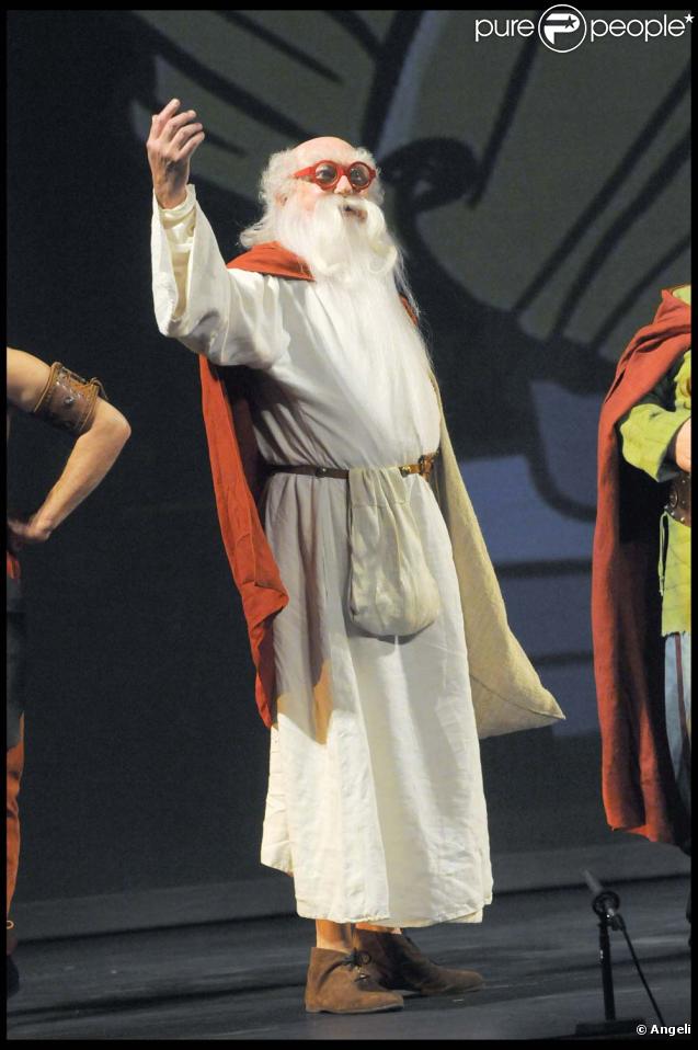 Jean-Pierre Coffe à la représentation du Tour de Gaule musical d'Astérix, le 22 octobre à Paris !