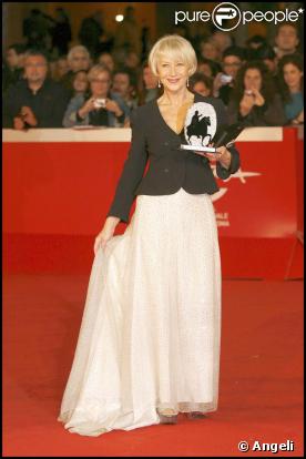 Helen Mirren primée lors du 4e festival de Rome !