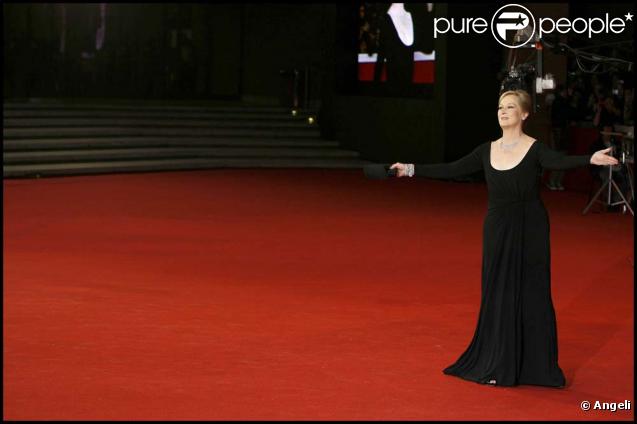Meryl Streep primée lors du 4e festival de Rome !