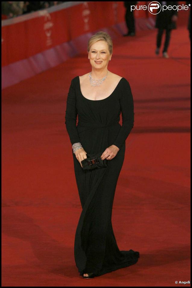 Meryl Streep primée lors du 4e festival de Rome !