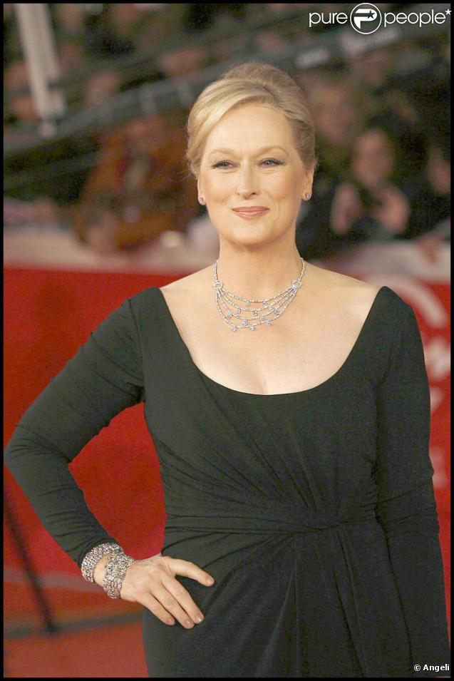 Meryl Streep primée lors du 4e festival de Rome !