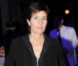Christine Angot lors du bal jaune organisé par la fondation Ricard à la Fiac à Paris le 23 octobre 2009