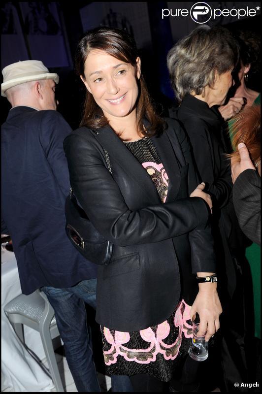 Daniela Lumbroso lors du bal jaune organisé par la fondation Ricard à la Fiac à Paris le 23 octobre 2009