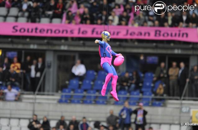 Match Perpignan-Stade Français, au stade de France, le 24 octobre 2009.