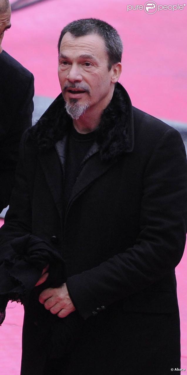 Florent Pagny a chanté avant le match Perpignan-Stade Français, au stade de France, le 24 octobre 2009.