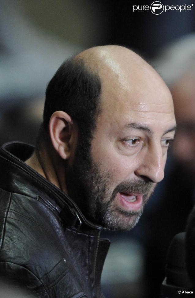 Kad Merad a vibré lors du match Perpignan-Stade Français, au stade de France, le 24 octobre 2009.