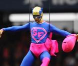 Match Perpignan-Stade Français, au stade de France, le 24 octobre 2009.