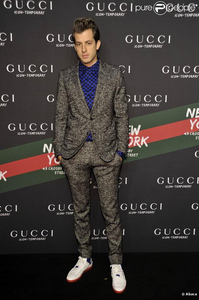 Mark Ronson lors de la soirée The Gucci Icon organiséer par Frida Giannini et Mark Ronson le 23 octobre 2009 à New York