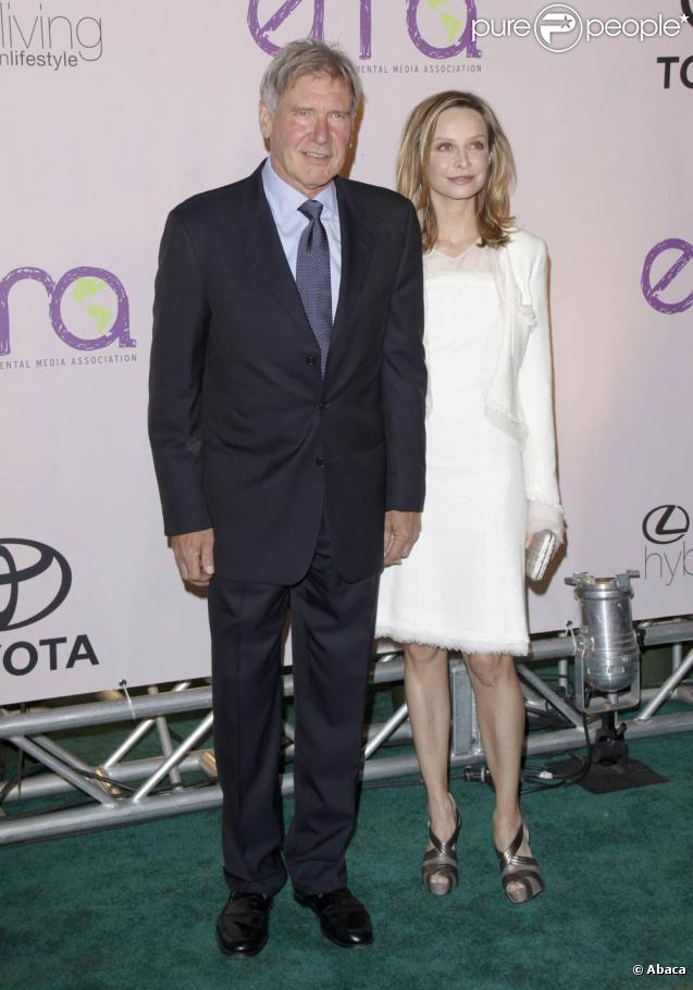 Harrison Ford et Calista Flockhart, à l'occasion du 20e anniversaire de l'Environmental Media Association, qui s'est tenu aux Studios Paramount d'Hollywood, à Los Angeles, le 25 octobre 2009 !