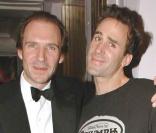 Ralph Fiennes et Joseph Fiennes... deux frères au sommet !