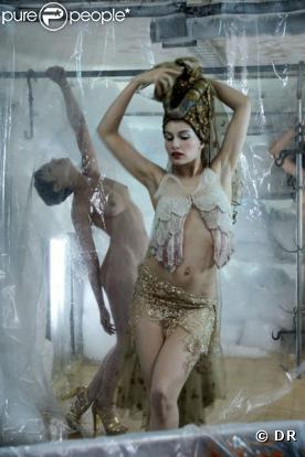 Visage de Tsai Ming-Liang (2009) avec Laetitia Casta