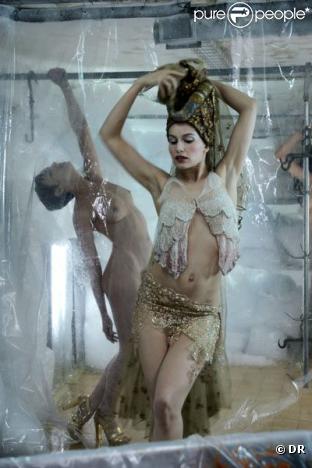 Visage de Tsai Ming-Liang (2009) avec Laetitia Casta