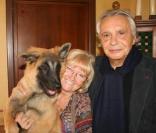 Michel Sardou et son nouveau chien IREX