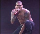 Chris Brown s'est produit dans le New Jersey le 27 octobre 2009
