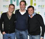 Max Campo et Jérôme Anthony lors de la soirée de lancement de la chaîne MCE le 28 octobre 2009 au VIP Room